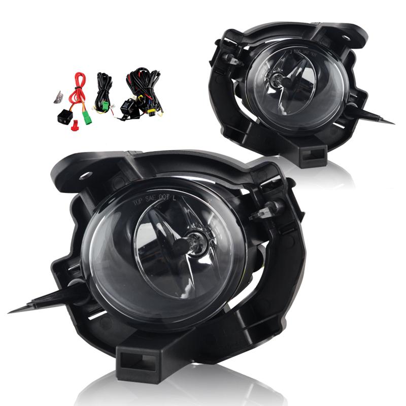 Winjet Fog Lights-Clear (2008-2010 Rogue) - CFWJ-0361-C