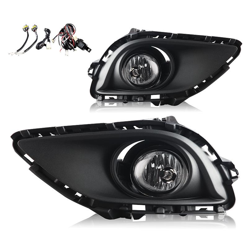 Winjet Fog Lights-Clear (2013-2015 CX-9) - CFWJ-0380-C