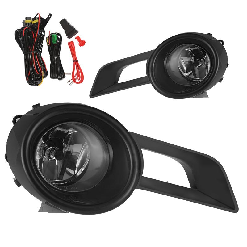 Winjet Fog Lights-Clear (2008-2011 Highlander) - CFWJ-0389-C