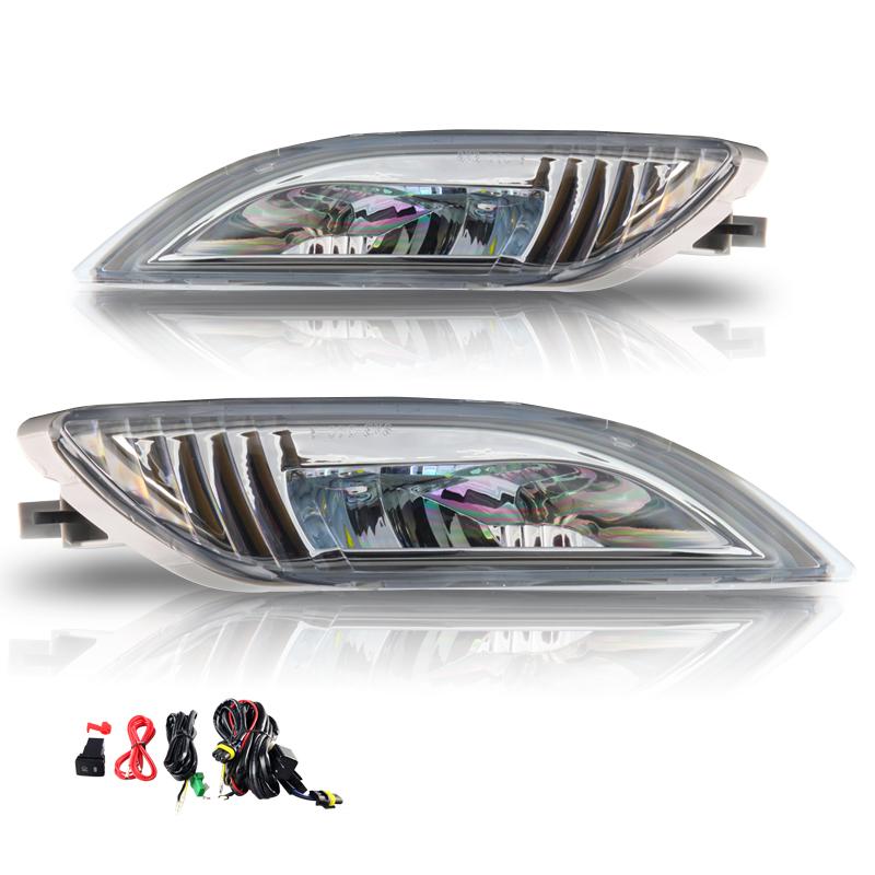 Winjet Led Fog Lights-Clear (2006-2010 Sienna) - CFWJ-0405-C