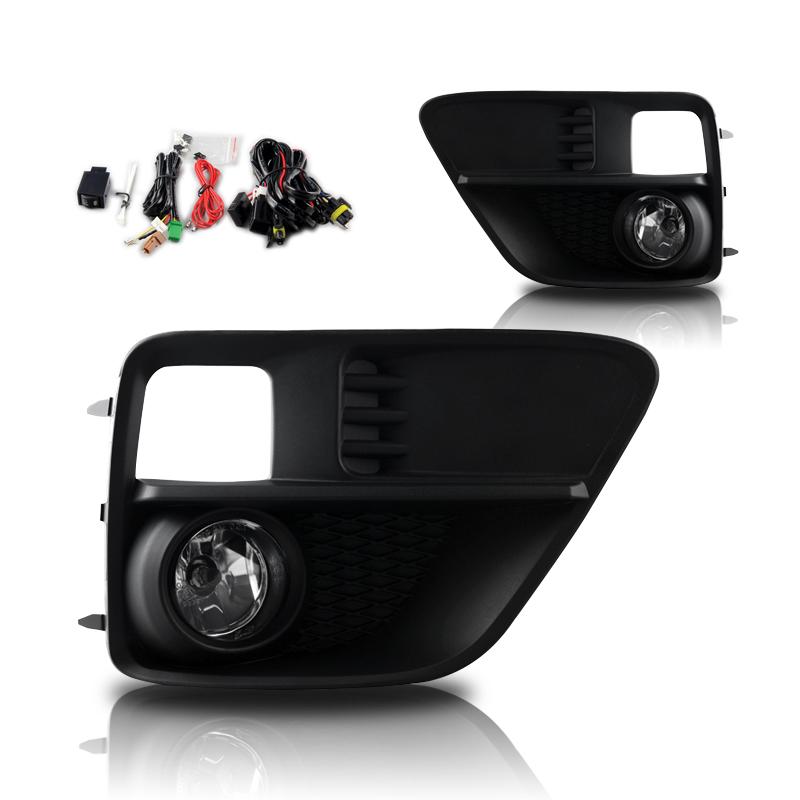 Winjet Fog Lights-Clear (2015-2017 WRX STI) - CFWJ-0411-C