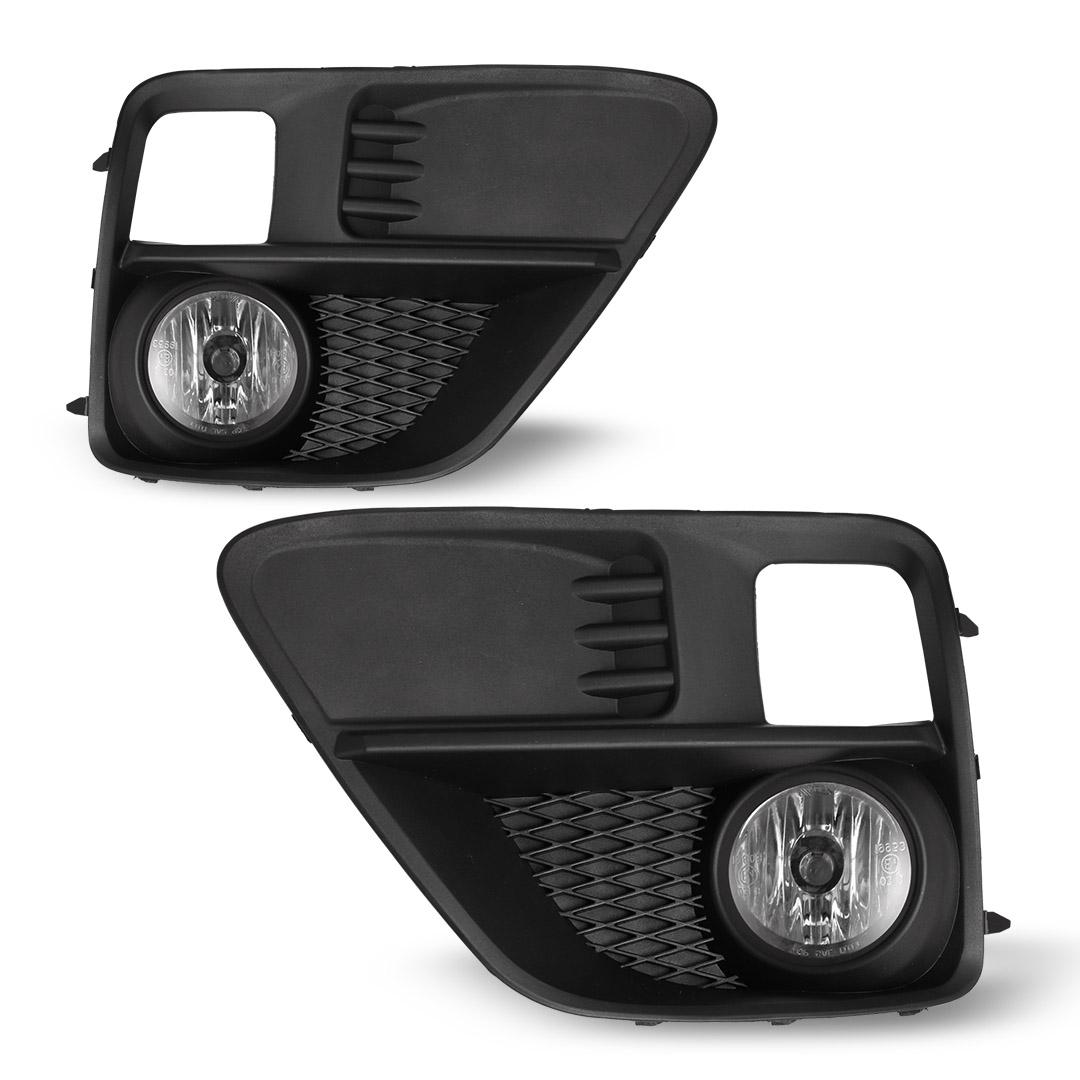 Winjet Fog Lights-Clear (2015-2017 WRX STI) - CFWJ-0411-C