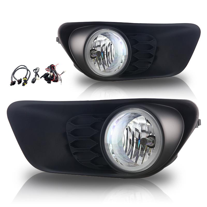 Winjet Fog Lights-Clear (2012-2016 Grand Caravan) - CFWJ-0426-C