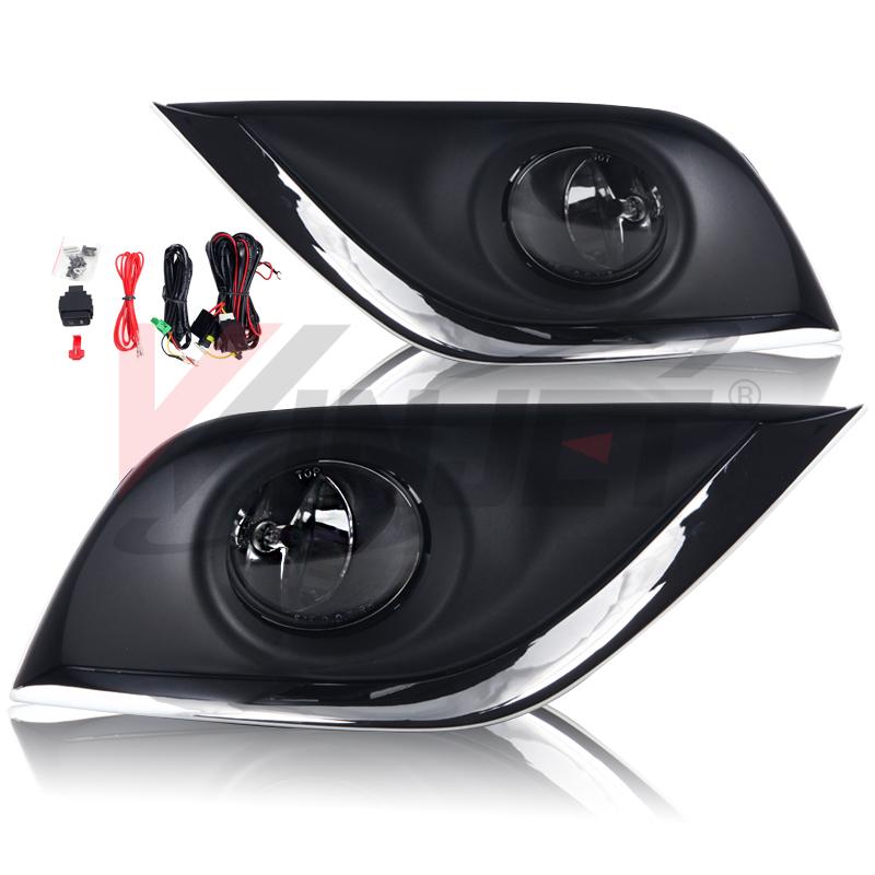 Winjet Fog Lights-Clear (2016-2017 Versa, Versa Note) - CFWJ-0454-C