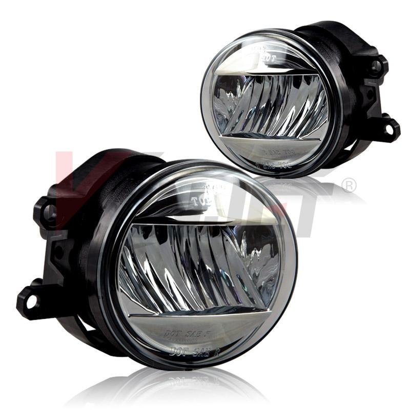 Winjet Led Fog Lights-Clear (2011-2016 Lexus Fitment) - CFWJ-0458-C