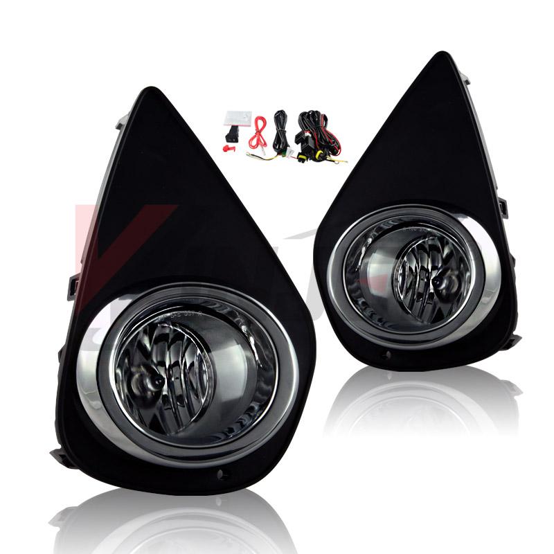 Winjet Fog Lights-Clear (2015-2016 Yaris) - CFWJ-0477-C