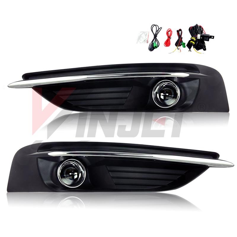 Winjet Fog Lights-Clear (2011-2014 200) - CFWJ-0478-C