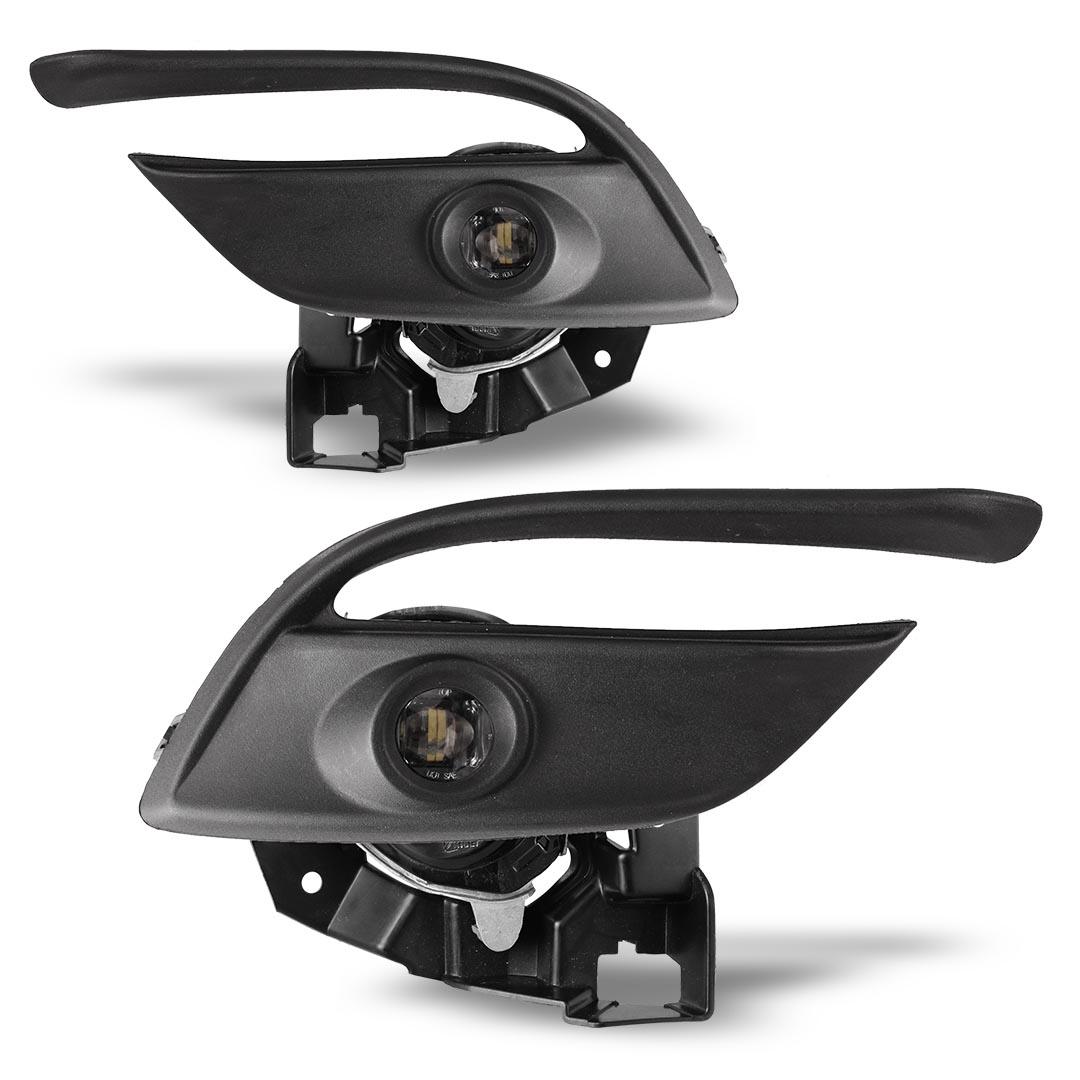 Winjet Led Fog Lights-Clear (2017-2017 3, 3 Sport) - CFWJ-0540-C