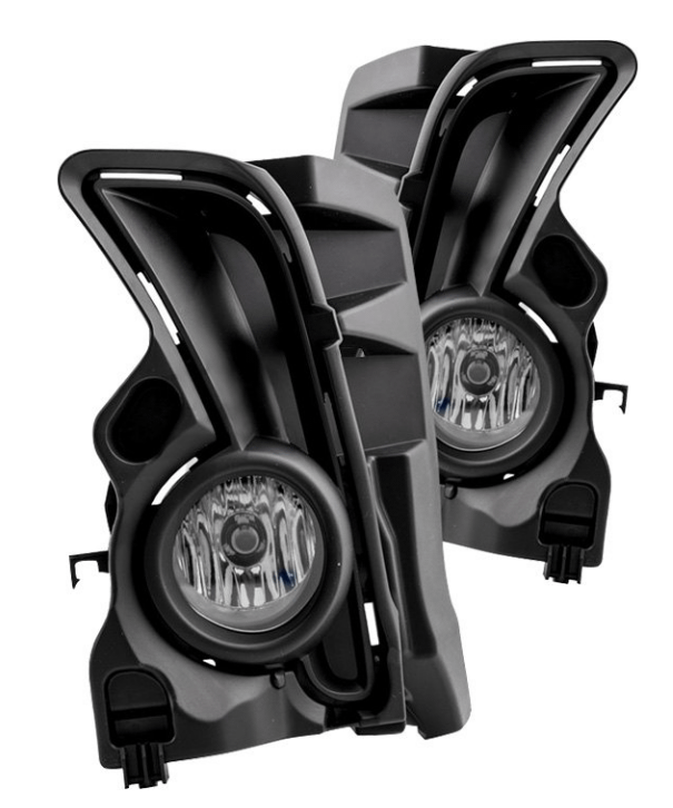 Winjet Fog Lights-Clear (2017-2018 Highlander) - CFWJ-0567-C