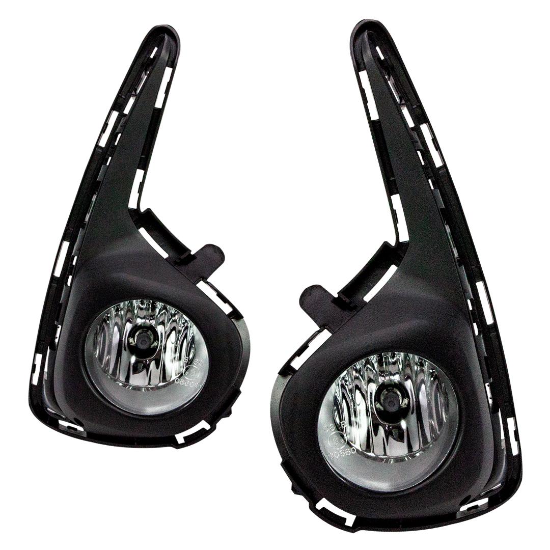 Winjet Fog Lights-Clear (2017-2018 Yaris) - CFWJ-0635-C