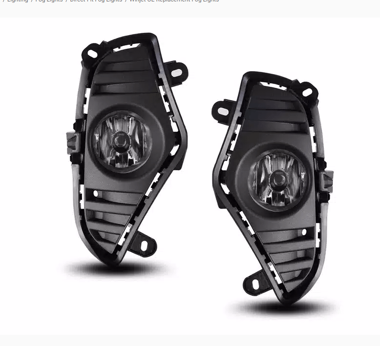 Winjet Fog Lights-Clear (2019-2019 RAV4) - CFWJ-0664-C