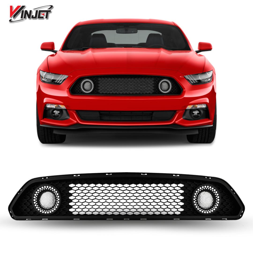 Winjet Grille W-Daytime Running (Drl)- (2015-2017 Mustang) - CGRNG0613-DRL