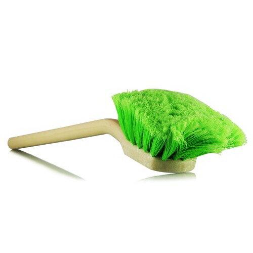 Chemical Guys Long Handle Body & Wheel Brush with Flagged-Tip Bristles, Angled Head (20 Inches) - ACC_G01