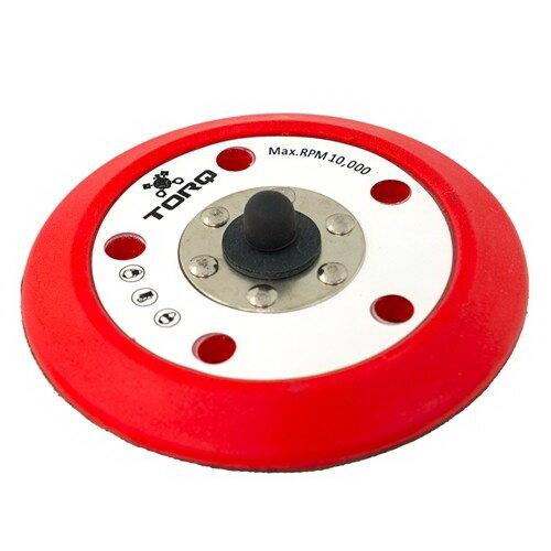 Chemical Guys TORQ R5 Dual-Action Red Backing Plate with Hyper Flex Technology (5 Inch) - BUFLC_201