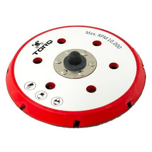 Chemical Guys TORQ R5 Dual-Action Red Backing Plate with Hyper Flex Technology (6 Inch) - BUFLC_202