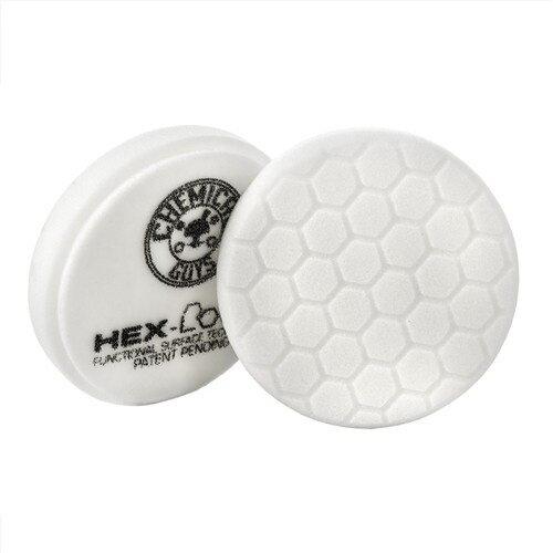 Chemical Guys Hex-Logic Light-Medium Polishing Pad White (4 Inch) - BUFX_104HEX4