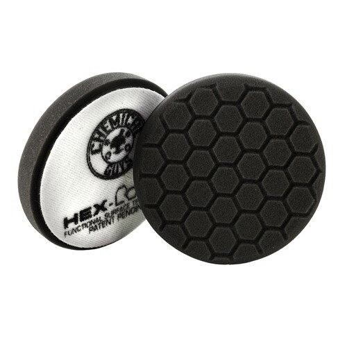 Chemical Guys Hex-Logic Finishing Pad Black (4 Inch) - BUFX_106HEX4