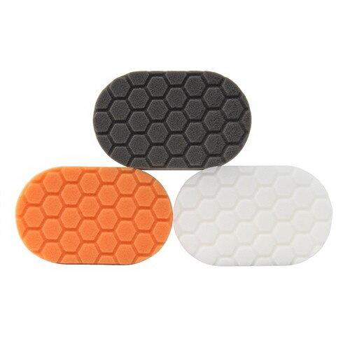 Chemical Guys Hex-Logic Hand Polishing Applicator Pads, 3 Pack (3 x 6 x 1 Inch) - BUFX_204