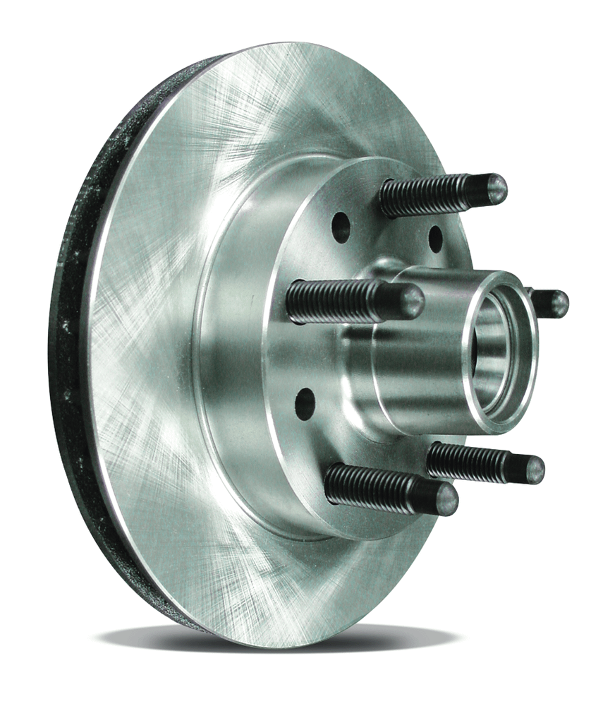 AFCO Cast Iron Brake Hub & Rotor Flat 1979 And Up GM Style 1.00 Inches Thick 10 1/2 Inch Diameter 5 Inch X 5 Inch Bolt Pattern - 5/8 Coarse Studs AFCO - 9850-6500