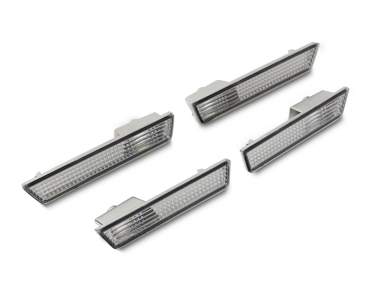 Raxiom Axial Series Side Marker Lamps; Clear (2008-2014 Challenger) - CH17669