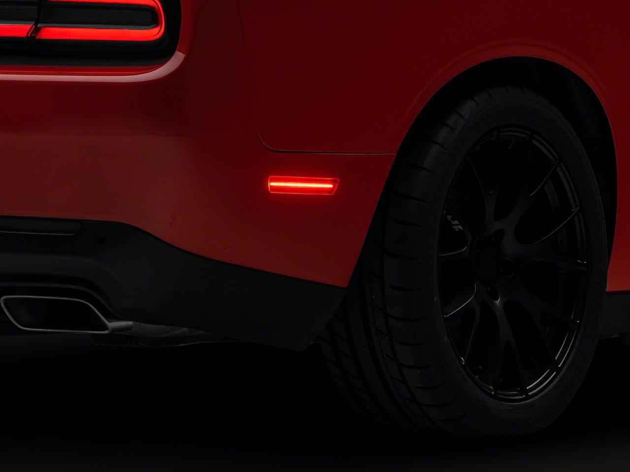 Raxiom Axial Series Led Rear Marker Lights; Red (2015-2023 Challenger) - CH19493