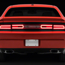 Raxiom Led Tail Lights; Chrome Housing; Red/Clear Lens (2008-2014 Challenger) - CH3005