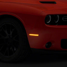 Raxiom Axial Series Led Side Marker Lights; Clear (2015-2023 Dodge Challenger) - CH3215