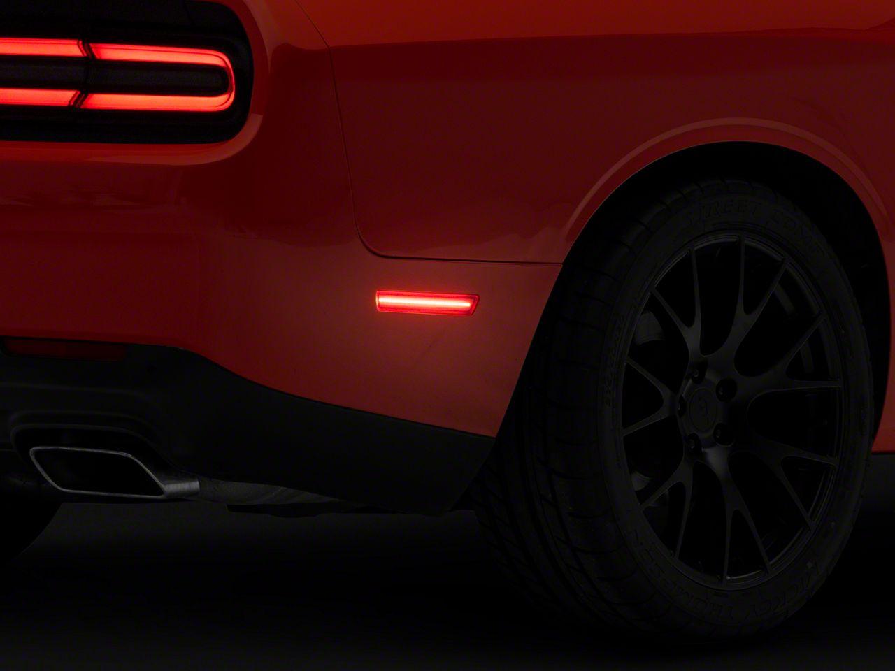 Raxiom Axial Series Led Side Marker Lights; Clear (2015-2023 Dodge Challenger) - CH3215