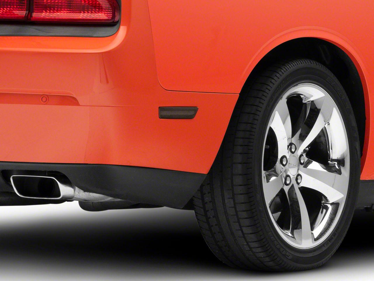 Raxiom Axial Series Led Rear Side Marker Lights; Smoked (2008-2014 Challenger, Charger) - CH7123