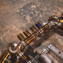 Valvetronic Designs 2020-2025 Chevy Corvette C8 Z06, 6.2L , Catback Grade 5 Titanium Titanium 4.0 Inch Outlet Tips, Can Reuse OEM Tip Outlet - CHEV.C8Z.VSES.TI