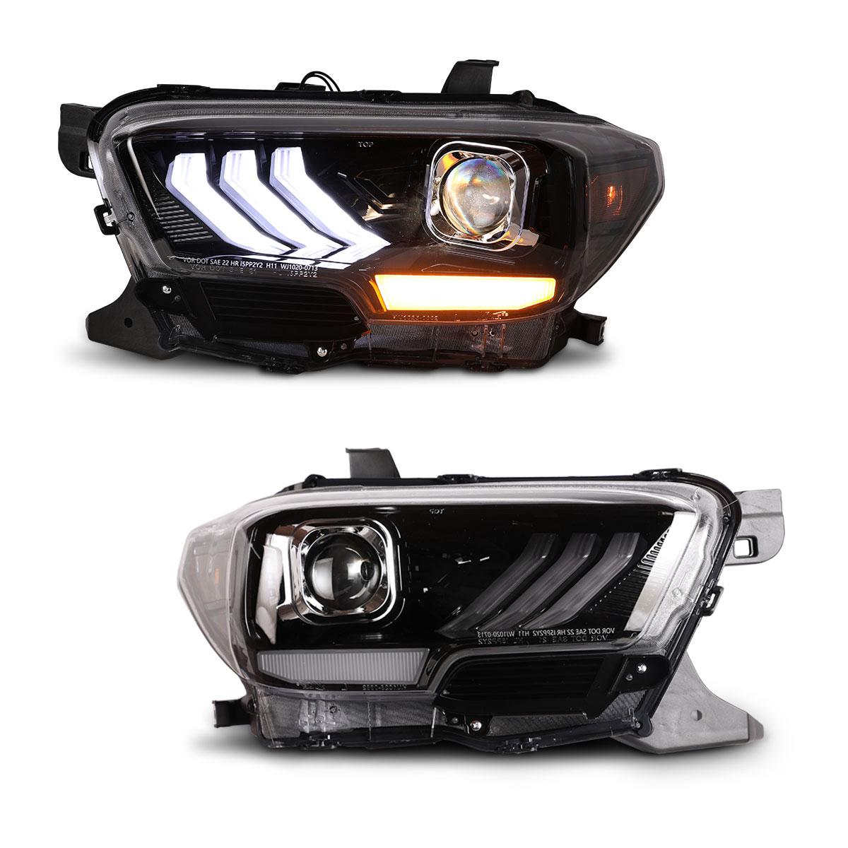 Winjet Headlights Tacoma (2016-2023 Tacoma) - CHWJ-0713-GBC
