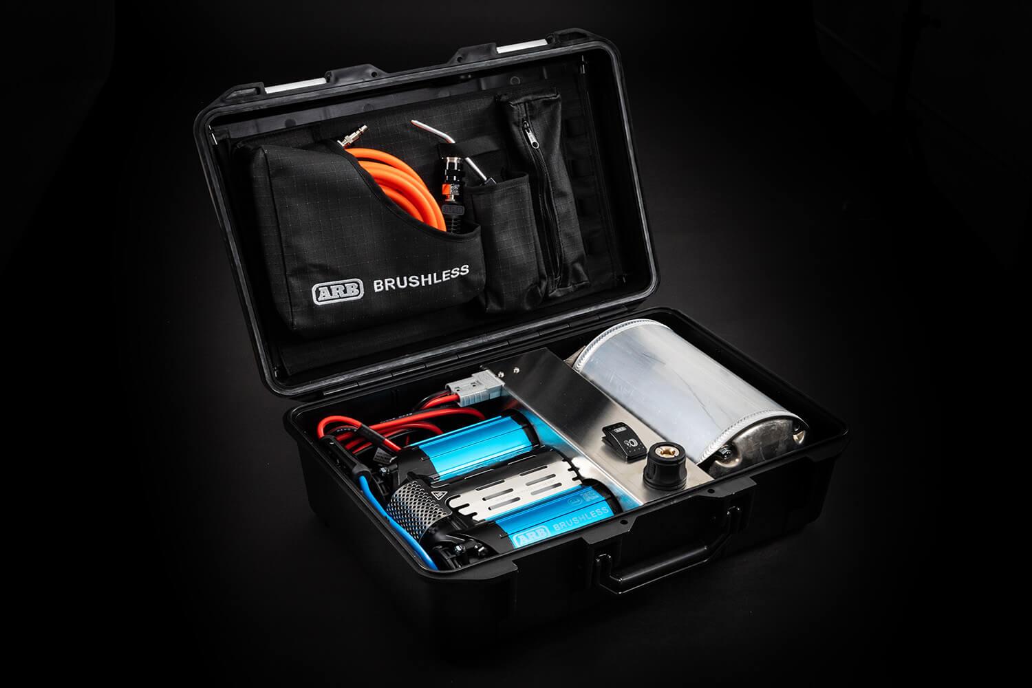 ARB Brushless Twin Motor Portable 12V Air Compressor - CKBLTP12