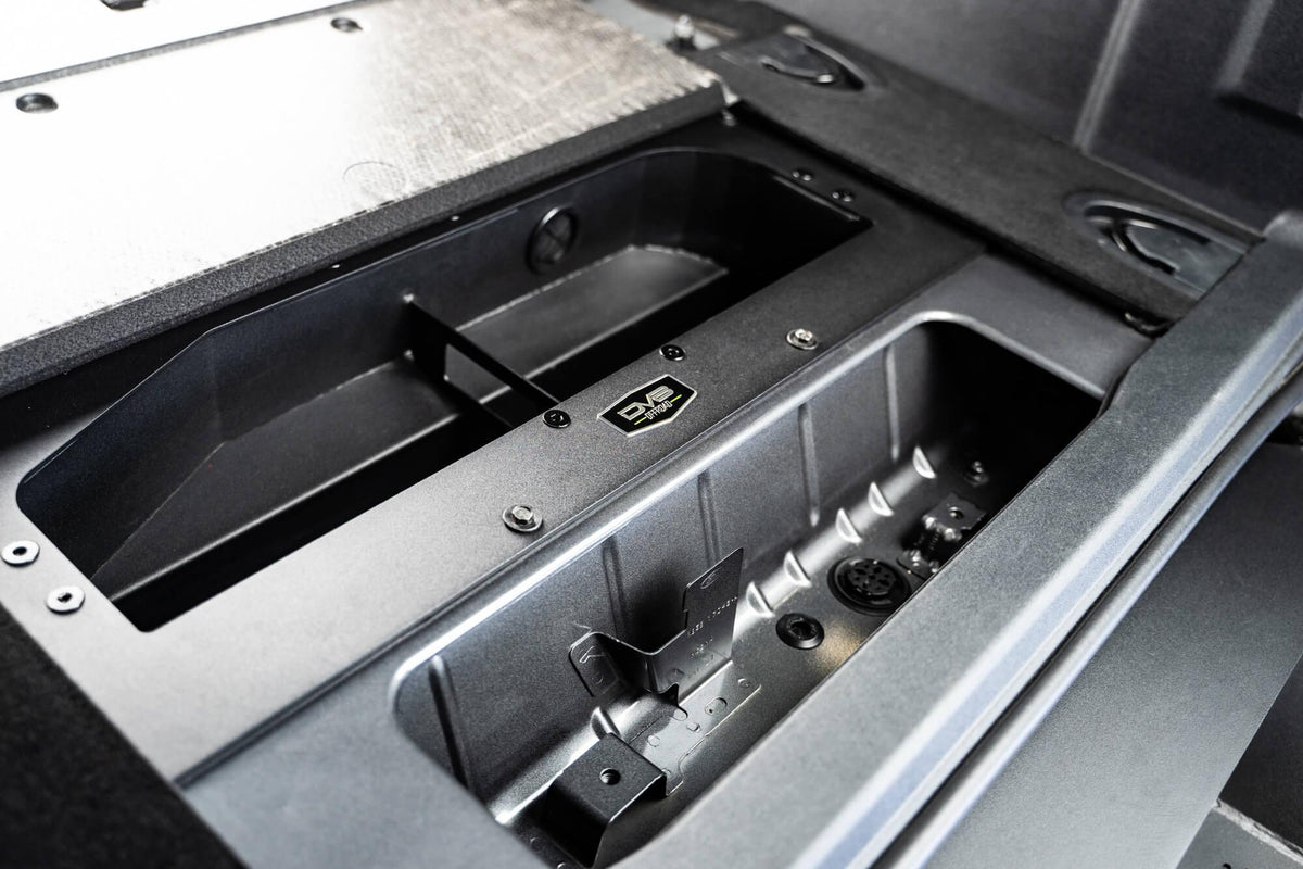 DV8 Offroad Ford Bronco Air Compressor Mount &Amp; Storage Box - CMBR-01