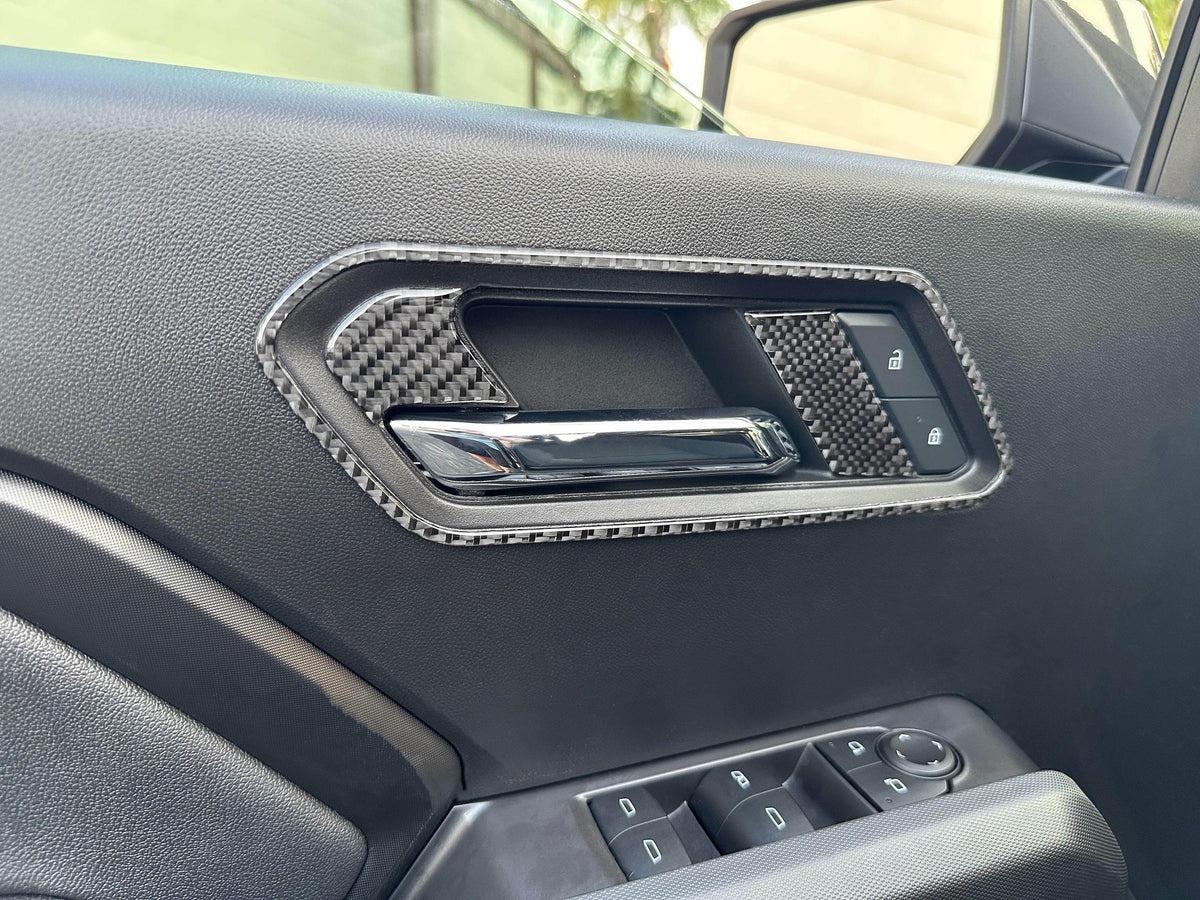 TUFSKINZ Front Door Handle Accent Trim (2023-2024 Colorado) - COL018-DCF-G