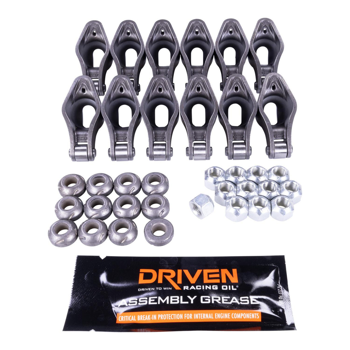 Comp Cams Shaft-Mount Aluminum 1.7 Ratio Rocker Kit For Bbc W/ Rhs Pro Action 320/360 - 1417-12