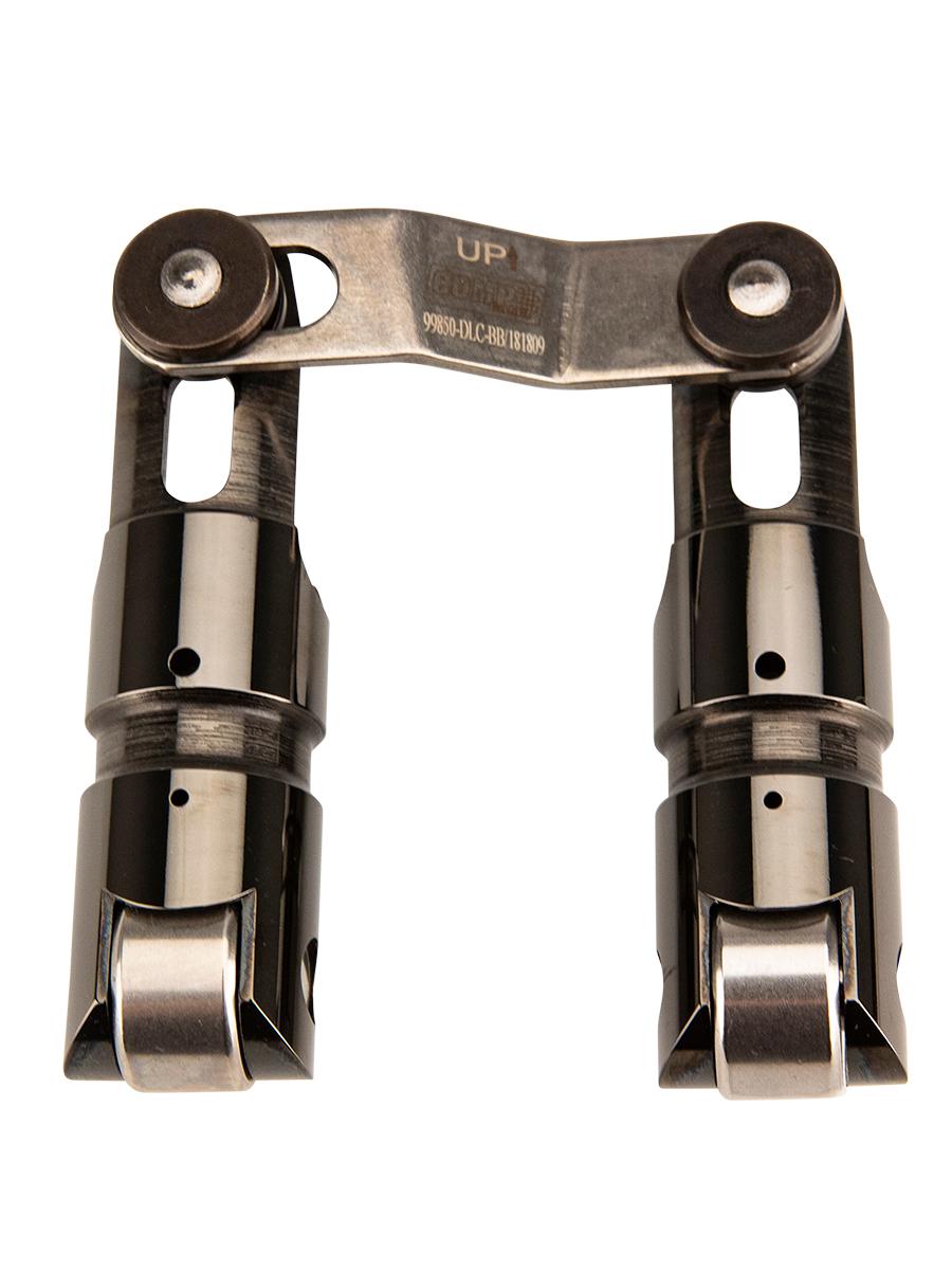 Comp Cams Race Xd Dlc Coated Bushed Solid Roller Lifters For .842" Chevrolet Big Block - 99819D-16