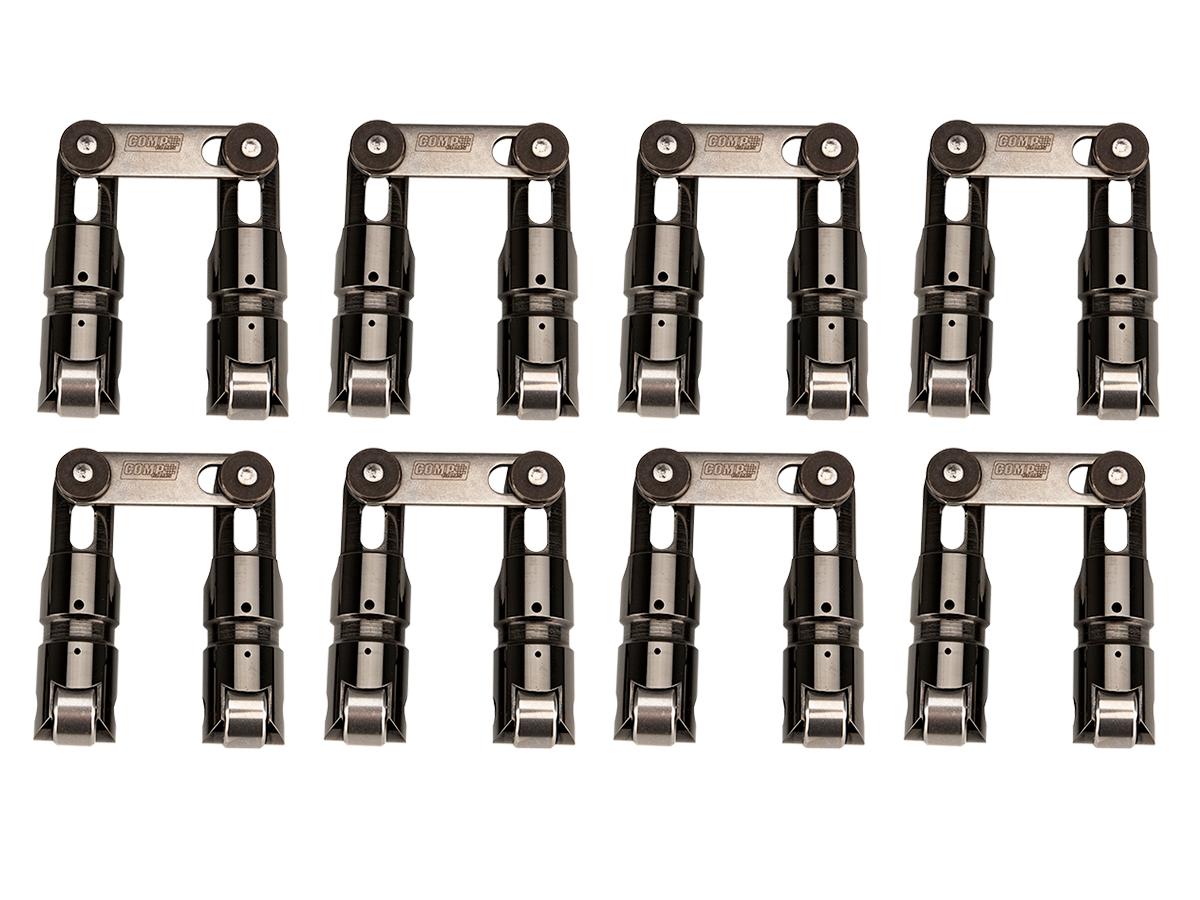 Comp Cams Race Xd Dlc Coated Bushed Solid Roller Lifters For .842" Chevrolet Small Block - 99818D-16