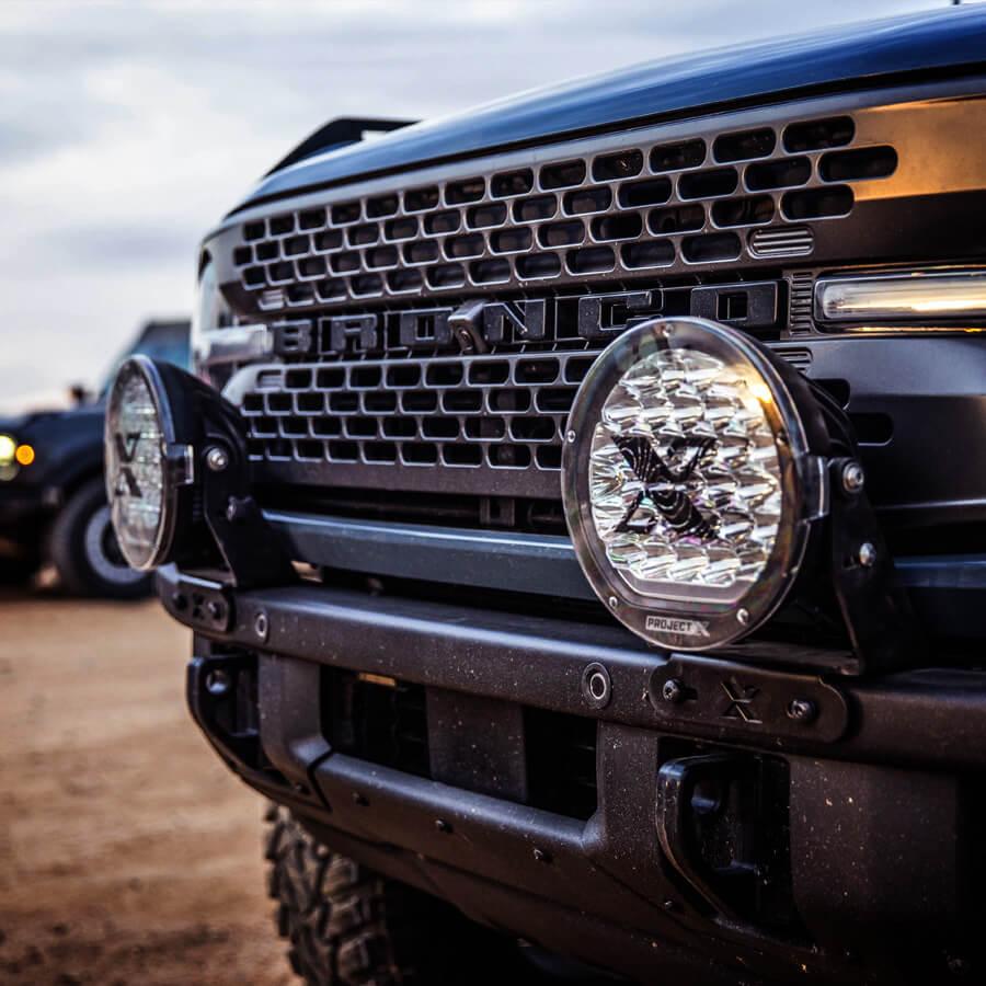 PROJECT X Series X 2-HP.85 Bumper Kit for 2021-Present Bronco - CP538872-KIT