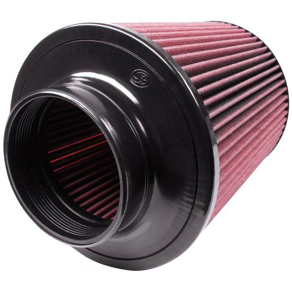 S&B Air Filter for Competitor Intakes AFE XX-91002 Oiled Cotton Cleanable Red S&B - CR-91002