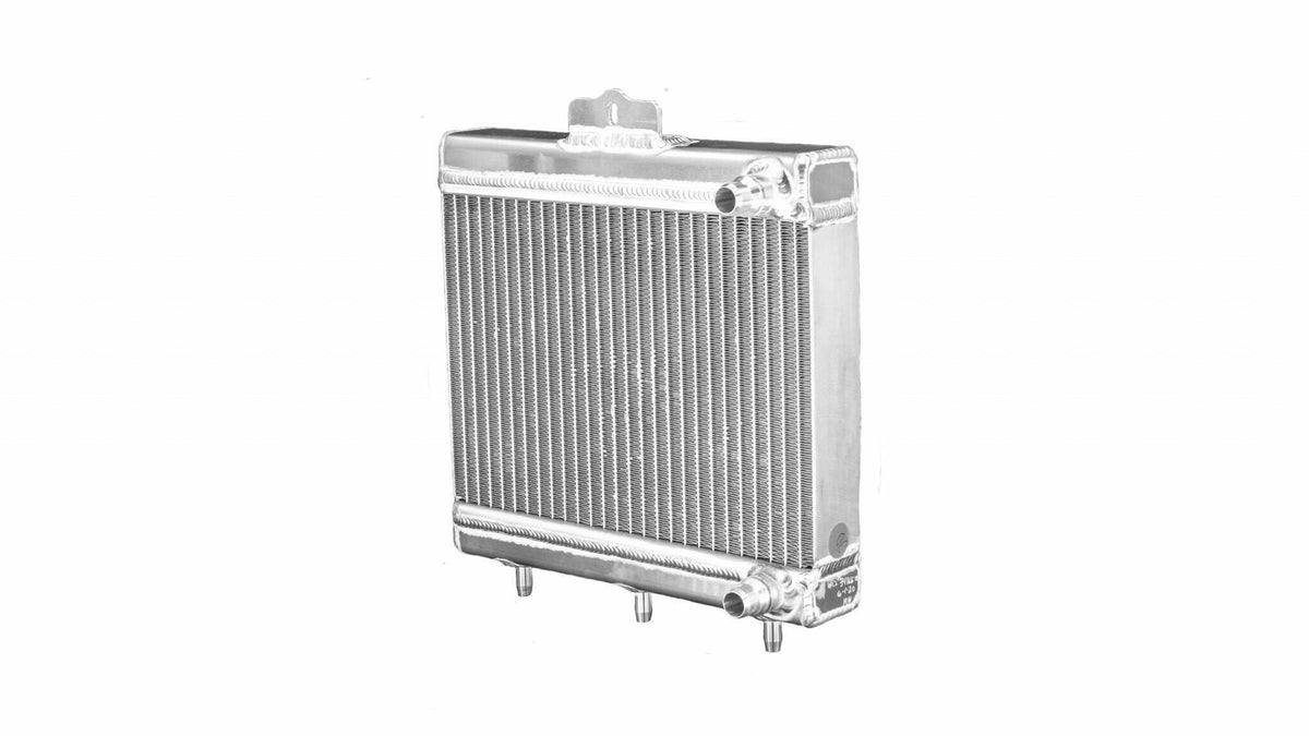 PWR BMW F82 M4 Aux. Engine Radiator - LH PWR Racing - CR-UC-KPR018B