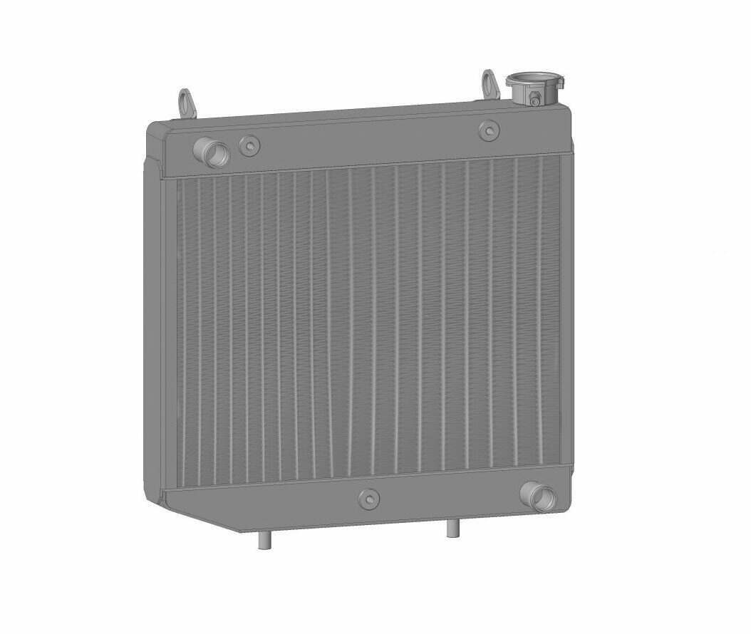 PWR Honda TRX450R/ER 2004-Up ATV OEM Radiator Replacement (For stock fan setup) PWR Racing - CR-UC-PPR008B