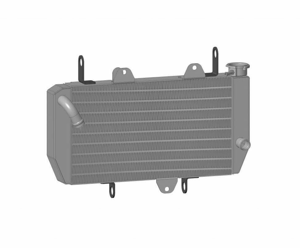 PWR Yamaha YFZ450R 2009-Up EFI Radiator PWR Racing - CR-UC-PPR009B