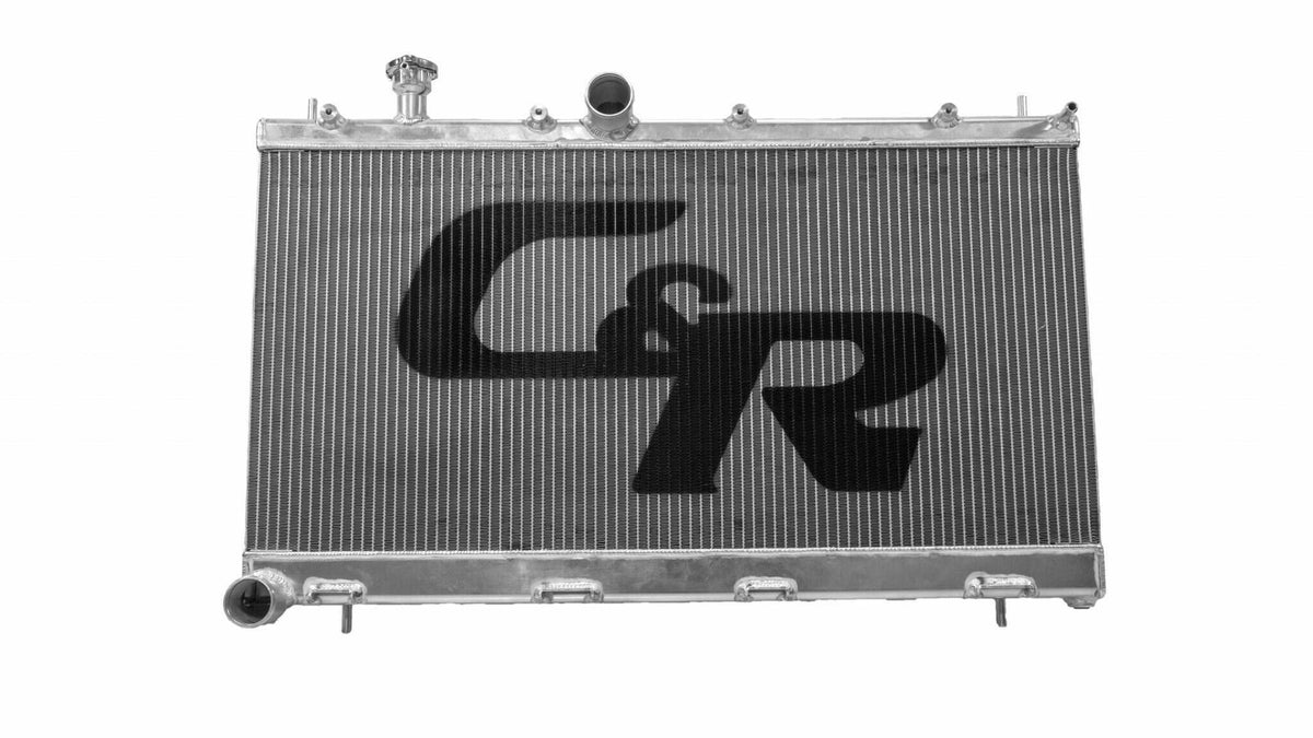 PWR Subaru 2008-14 WRX / 2008- STI Radiator for use w/ OEM fans PWR Racing - CR-UC-PPR045A