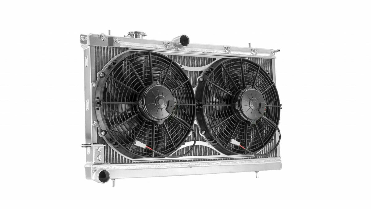 PWR Subaru 2002-2007 WRX and STI Radiator Module with Spal Fans PWR Racing - CR-UC-RPR017B