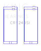 King Engine Bearings Connecting Rod Bearing Set For Chrysler 273Ci 318Ci 340Ci 360Ci - CR1240SI