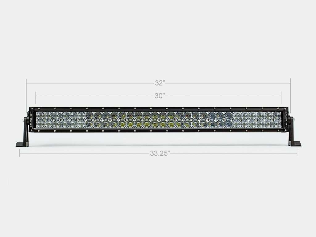 Cali Raised LED 32 Inch Spot Dual Row 5D Optic OSRAM LED Bar - CR2307