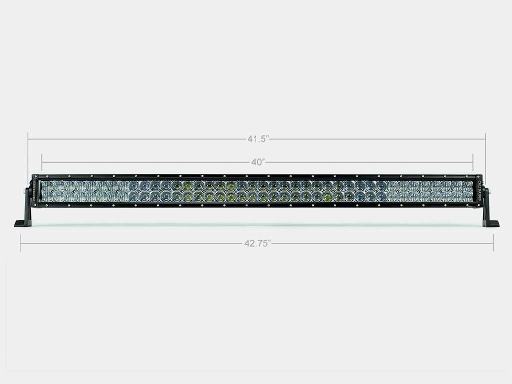 Cali Raised LED 42 Inch Spot Curved Dual Row 5D Optic OSRAM LED Bar - CR2312