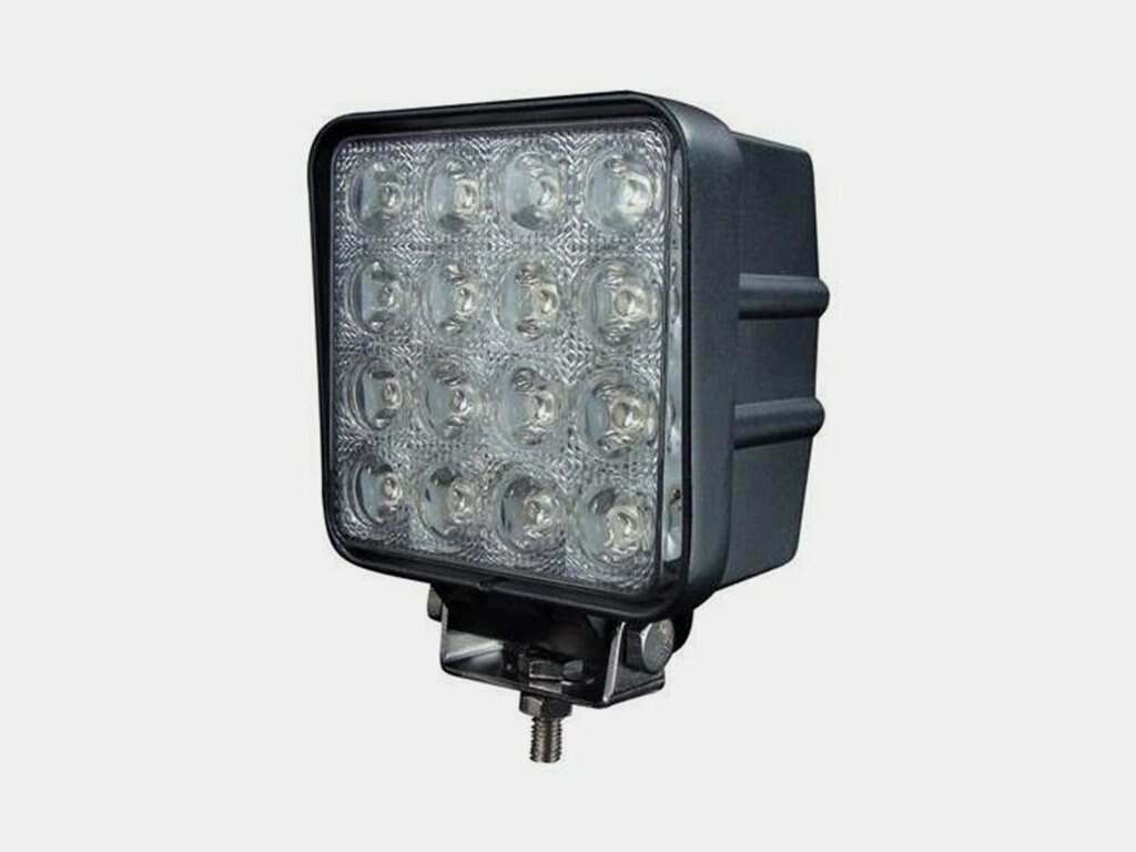 Cali Raised LED 48W Square Work Light 6,000 Lumens - CR2329