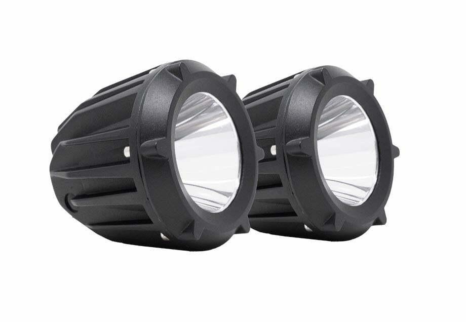 Cali Raised LED 3.5 Inch Round Cannon LED Pods Pair - CR2333
