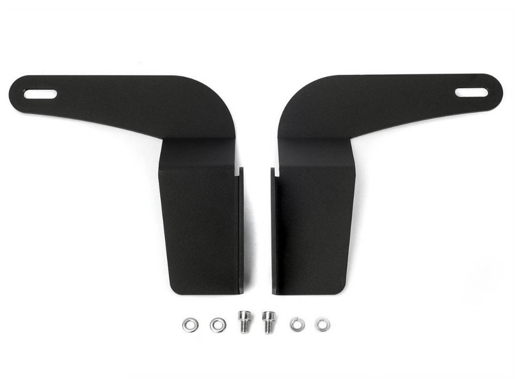 Cali Raised LED 05-15 Tacoma 32 Inch Lower Bumper Flush LED Light Bar Mounting Brackets - CR2339